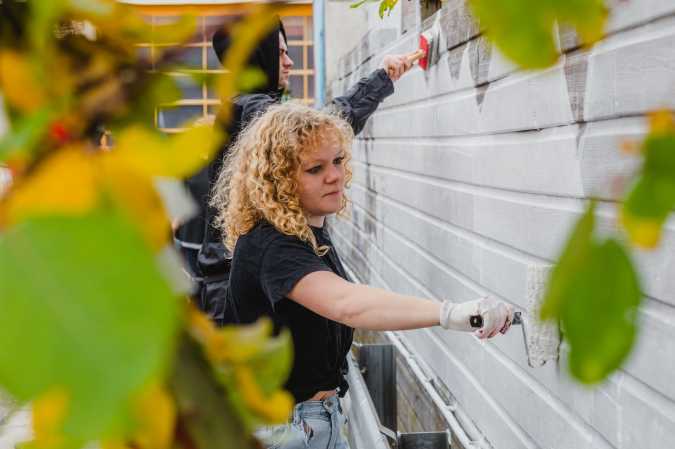  Live Painting at De Nijverheid by Mirel Masic